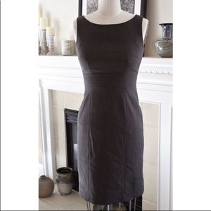 H&M brown sheath dress, size 6